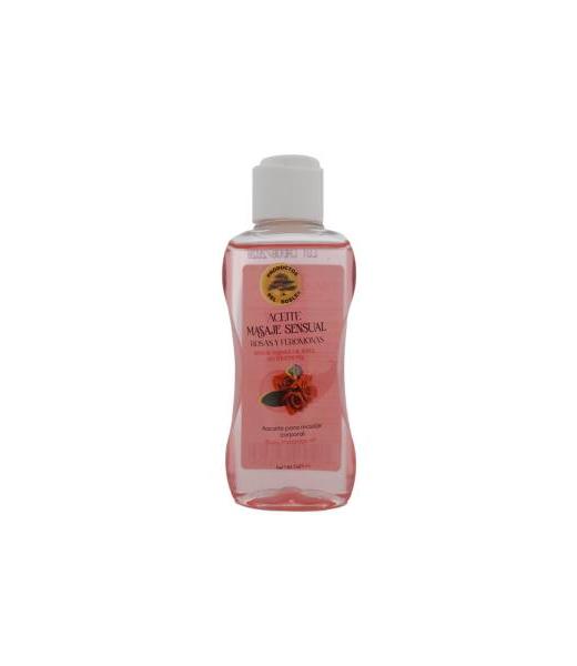 ACEITE MASAJE SENSUAL ROSAS Y FEROMONAS 55ML. CARLOS CASTRO