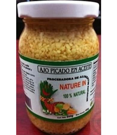 AJO PICADO EN ACEITE 250 G NATURE IN