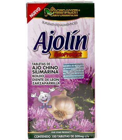 AJOLIN HIGADO PROTEC 100 TAB NATURAMEX