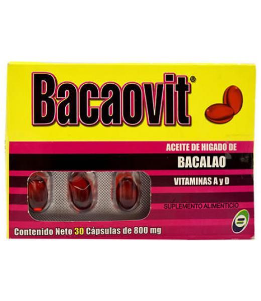 BACAOVIT 30 CAP B.Q.M