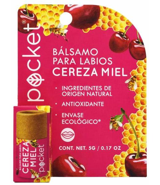 BALSAMO PARA LABIOS CEREZA MIEL 5 G POCKET