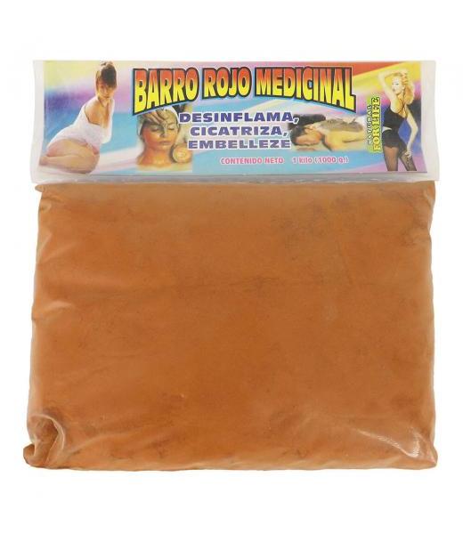 BARRO ROJO 1KG MEDICINAL DESINFLAMACICATRIZAEMBELLEZE MAYAMEX