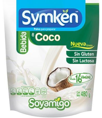BEBIDA DE COCO 480 G SYMKEN