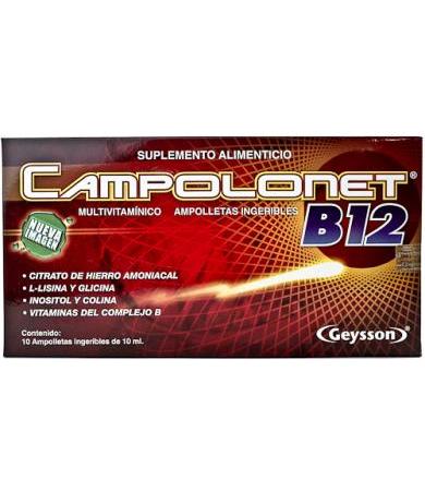 CAMPOLONET AMP 10X12 ML GN + VIDA GEYSSON