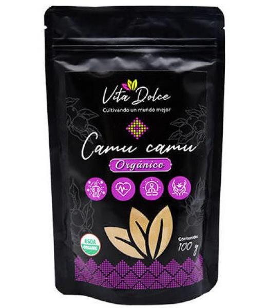CAMU CAMU ORGANICO EN POLVO 100 G VITA DOLCE