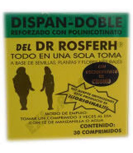 CAPS. DISPAN DOBLE REFORZADO CON POLINICOTINATO DE CROMO C 30 SR. BRISAS
