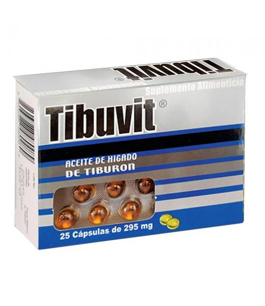 CAPS. TIBUVIT C 75 ACEITE DE HIGADO DE TIBURON B.Q.M.