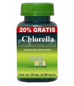 CHLORELLA 500 MG 100 TABS+20%