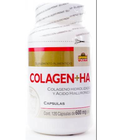 COLAGENO HIDROLIZADO Y ACIDO HIALURONICO 120 CAP PRONAT
