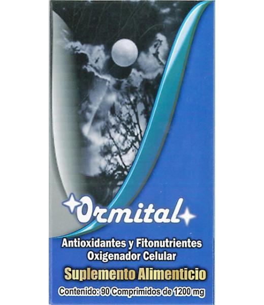 COMPRIMIDOS ORMITAL C 90 ANTIOXIDANTES Y FITONUTRIENTES OXIGENAD UTRILLA CH
