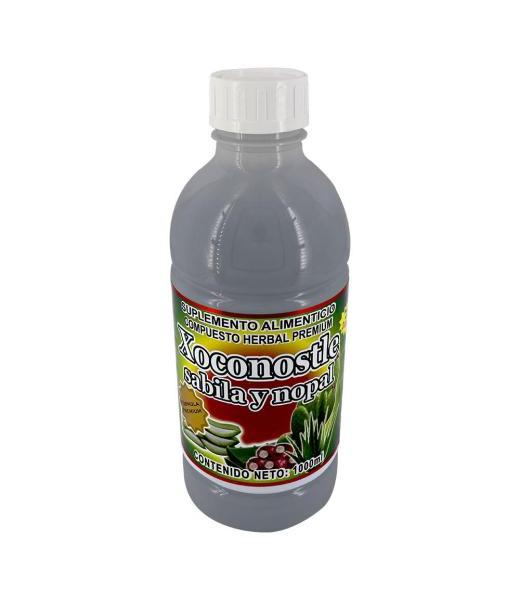 COMPUESTO XOCONOSTLE SABILA Y NOPAL 1000ML ALEXYESSY NUTRY SALUD