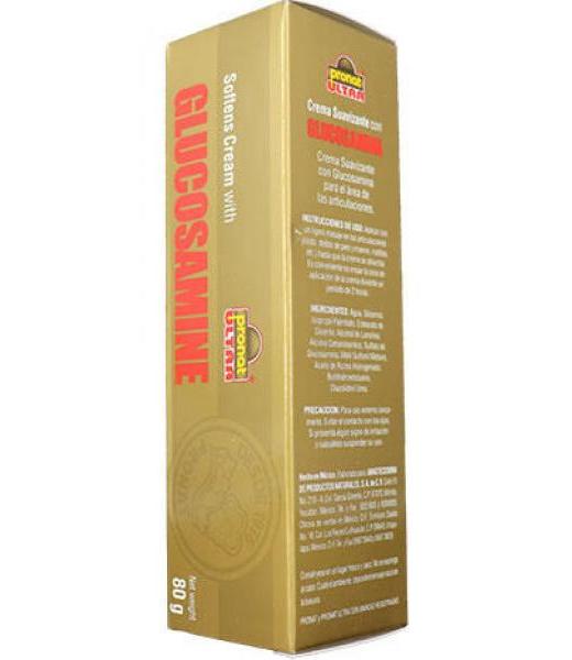 CREMA SUAVIZANTE CON GLUCOSAMINA 80 GMS PRONAT