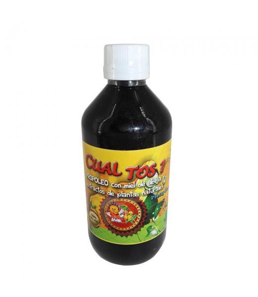 CUAL TOS 250ML PROPOLEO CON MIEL DE ABEJA Y EXT. DE PLANTAS NATUR MIEL SALUD Y VIDA