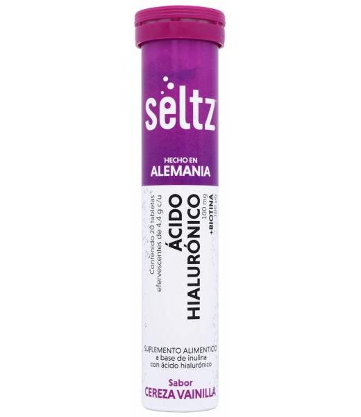 EFERVECENTES ACIDO HIALURONICO BIOTINA CEREZA VAINILLA 20 TAB SEL
