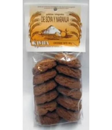 GALLETA INTEGRAL DE SOYA Y NARANJA 190 G GALLETAS VIVRA