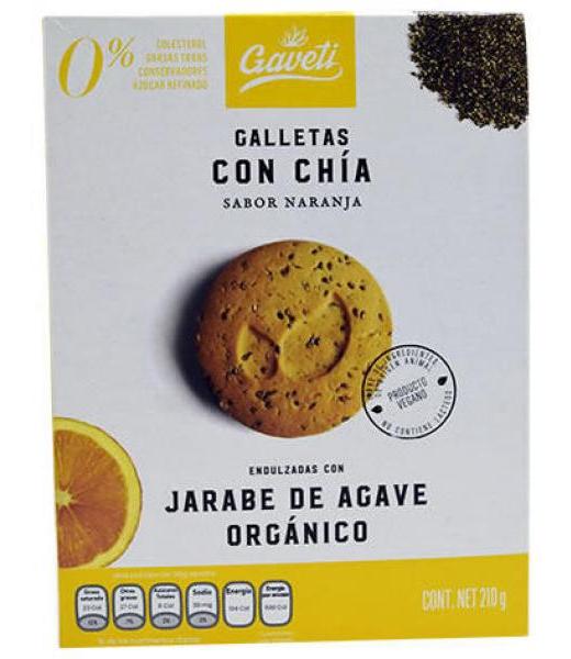 GALLETA CON AVENA SAB CHOCOLATE 210 G GAVETI