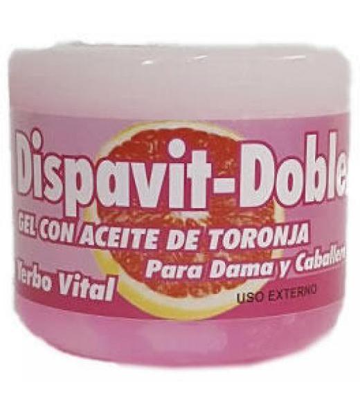 GEL DISPAVIT-DOBLE180GR.(ROSA) GEL C ACEITE DE TORONJA PARA DAMA YERBO