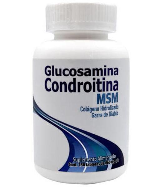 GLUCOSAMINA MSM GARRA DIABLO 860 MG 150TAB DOS MUNDOS