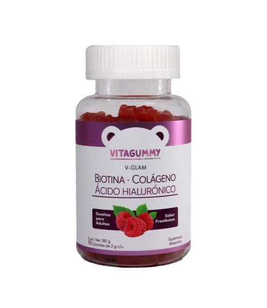 GOMITAS BIOTINA COLAGENO C 90 VITAGUMMY SIEMPRE NATURAL
