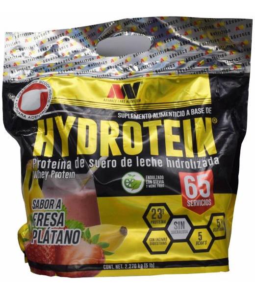 HYDROTEIN FRESA PLATANO 2.270 KG ADVANCE NUTRITION