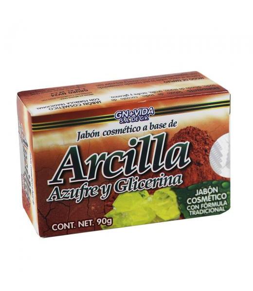 JABON DE ARCILLA EXFOLIANTE 100 G HERBACIL