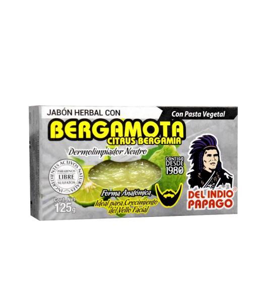 JABON NEUTRO CON BERGAMOTA 125GR TEPEZCOHUITE DEL INDIO PAPAGO