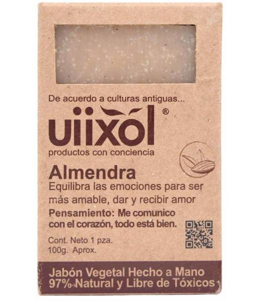 JABON VEGETAL ALMENDRA 100 G UIIXOL