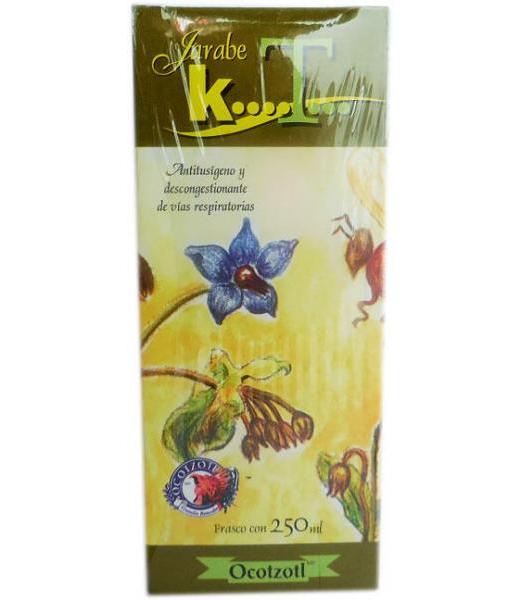 JARABE K. T 250ML O KT. ANTITUSIGENO Y DESCONGESTIONAN OCOTZOTL