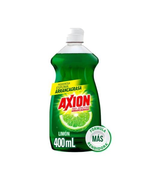 LAVATRASTES LIQUIDO AXION LIMON 400 ML