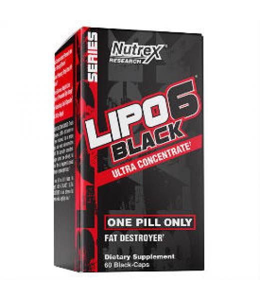 LIPO 6 BLACK UC 60 CAPS (60 SRVS) NUTREX