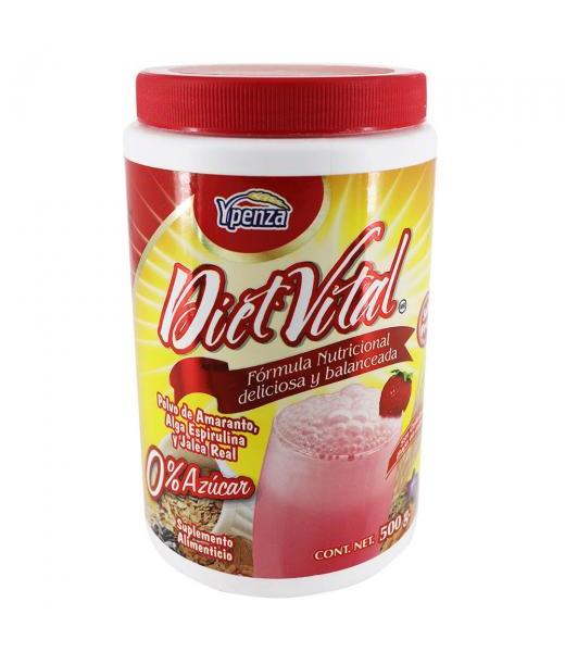 MALTEADA DIET VITAL POLVO 500 GR. 0% AZUCAR VAINILLA NUTRIENTE DI SOLO PARA DIABETICOS