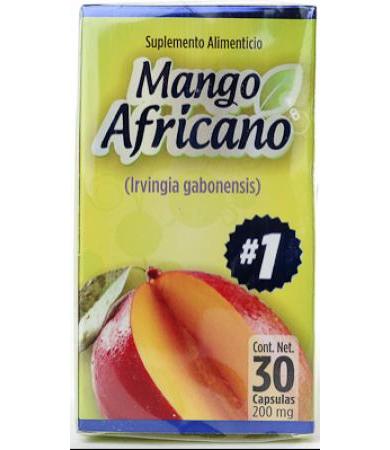 MANGO AFRICANO 30 CAPS NATURA CASTLE