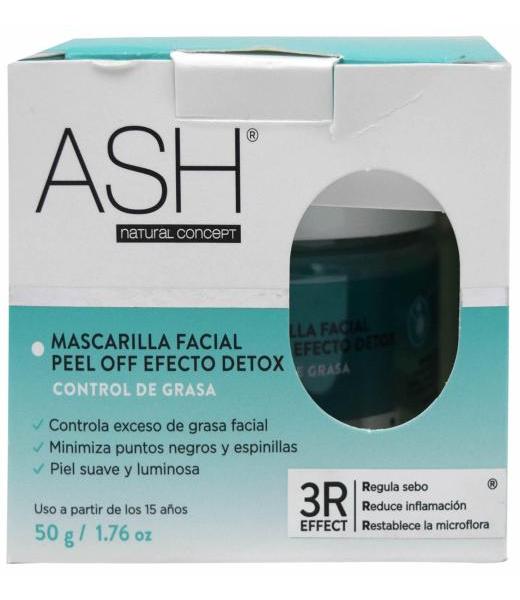 MASCARILLA FACIAL PEEL OFF 50 G ASH
