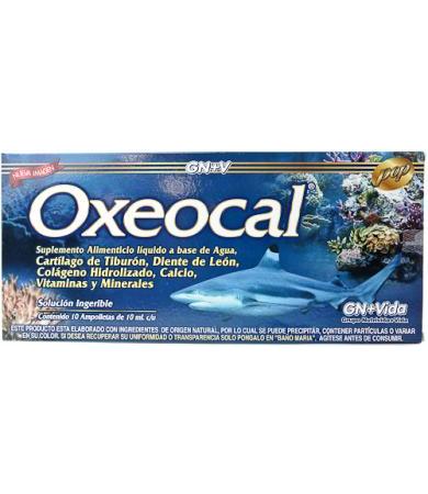 CARTILAGO DE TIBURON OXEOCAL AMP 10X10 ML GN + VIDA