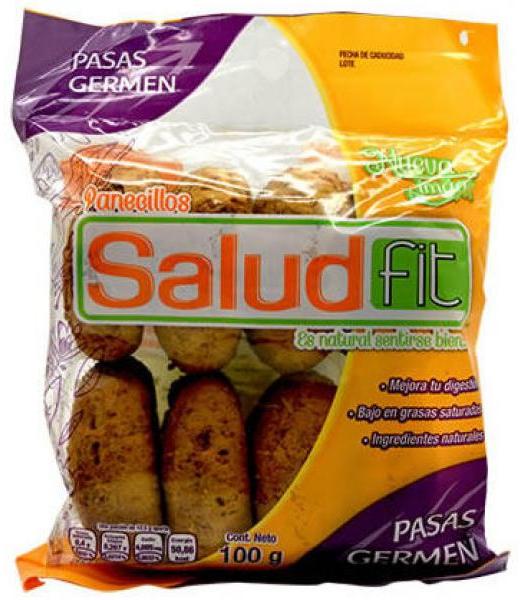 PANECILLO INTEGRAL SAB PASAS GERMEN 100 G SALUD FIT