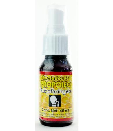 PROPOLEO EN SPRAY 40ML BUCOFARINGEO CON EXTRACTOS DE PLANTAS NATU MIEL SALUD Y VIDA