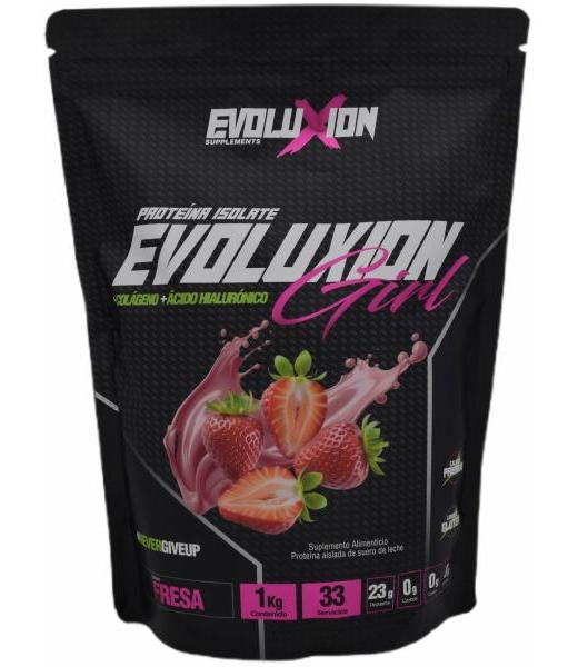 PROTEINA ISOLATE COLAGENO ACIDO HIALURONICO FRESA 1 KG MADNESS