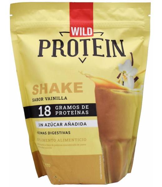 PROTEINA SHAKE VAINILLA 495 G WILD PROTEIN