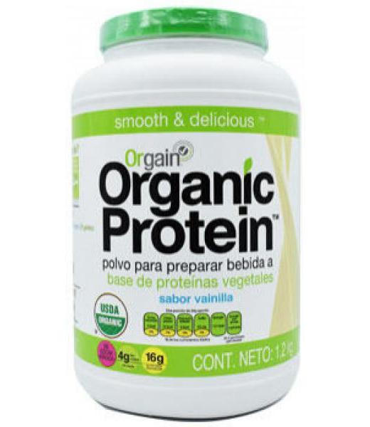 PROTEINA VEGETAL VAINILLA ORGANICA 1.2 KG ORGAIN