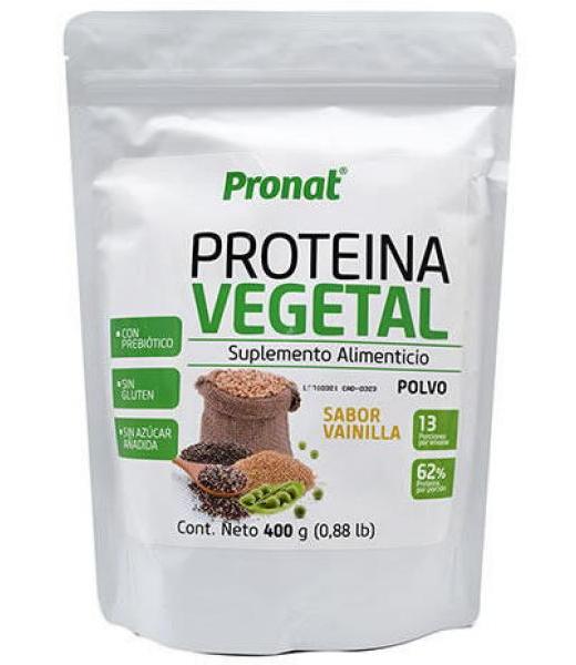 PROTEINA VEGETAL VAINILLA 400 G PRONAT