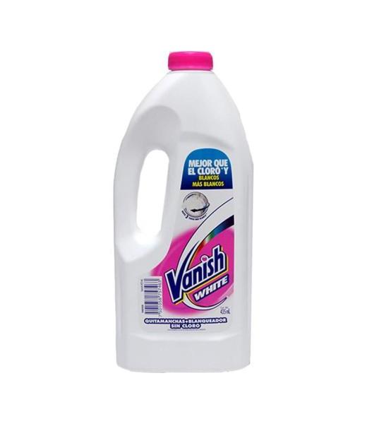 REMOVEDOR DE MANCHAS VANISH WHITE 435 ML