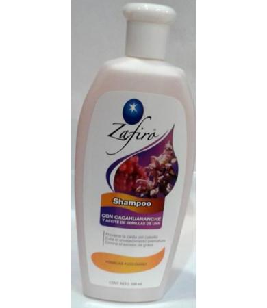 SHAMPOO CACAHUANANCHE 500 ML ZAFIRO