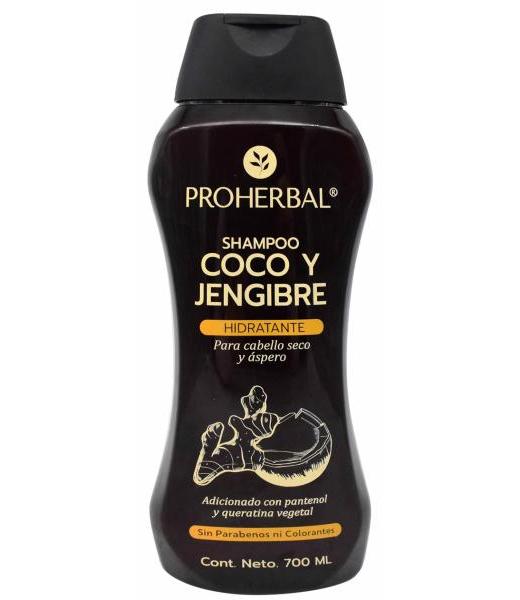 SHAMPOO COCO Y JENGIBRE 700 ML PROHERBAL