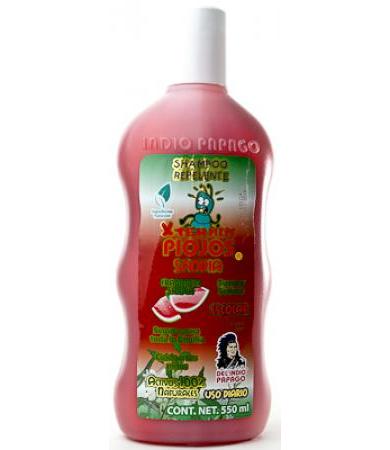 SHAMPOO REPELENTE DE PIOJOS 550 ML DEL INDIO PAPAGO