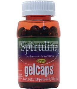 SPIRULINA GELCAPS 100 CAPSULAS