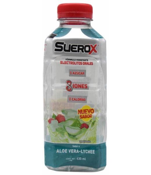 SUEROX ALOE VERA LYCHEE 630 ML SUEROX