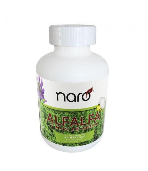 TBS. ALFALFA Y MIEL DE ABEJA C 350 NARO