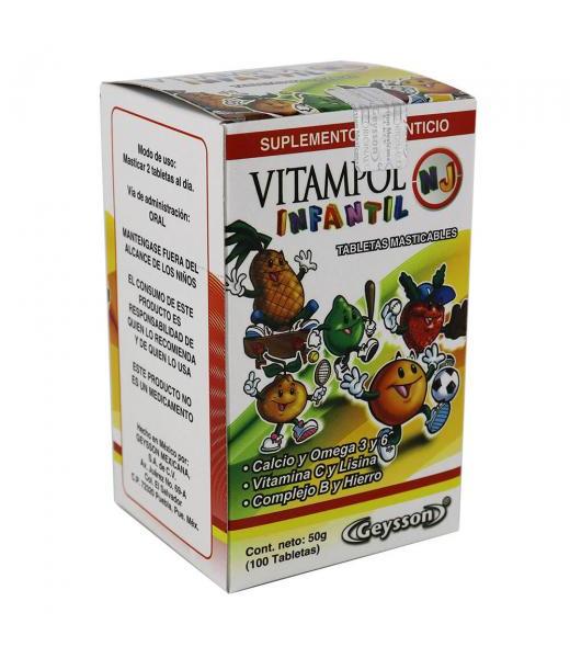 AMP. VITAMIX KIDS C 10 MULTIVITAMINAS CON MINERALES PARA ADOLOLES GN+VIDA