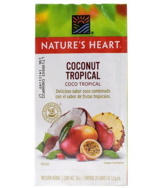 TE COCO TROPICAL 20 SOB NATURES HEART