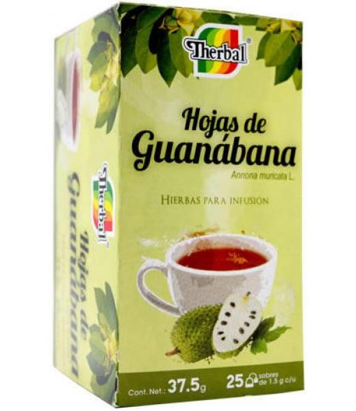 TE DE HOJA DE GUANABANA 25 SOB THERBAL